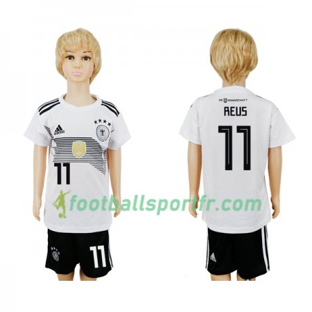 Tenue Allemagne Reus 11 Enfant Domicile Coupe du monde 2018 Maillot de Foot